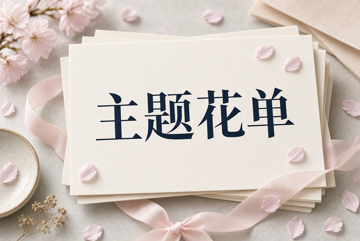 主题花单栏目图